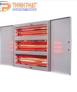 Bộ đèn sấy sơn Halogen kèm máng TPET.