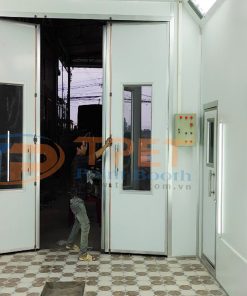 Phòng Sơn Vách Cứng Tự Chế Cho Ô Tô 16 Chỗ TPET-SCS 6 phong son nhanh vach cung 16 cho