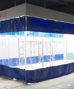 Phòng Sơn Nhanh Ô Tô Kiểu Vách Rèm TPET-PSVR 6 phong son nhanh tu che tpet