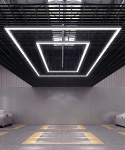 Hệ Đèn Vuông Cho Phòng Detailing