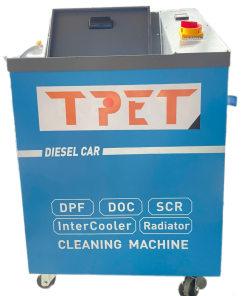 Máy Súc Rửa Carbon Muội Than Bầu Lọc Khí Xả