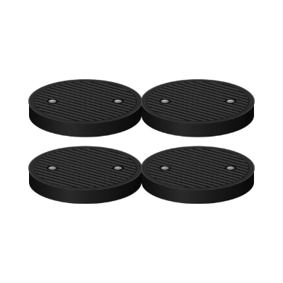 Tấm Cao Su Kê Gầm Cầu Nâng 2 Trụ Ø120 3 bo 4 tam cao su ke gam cau nang 2 tru o120