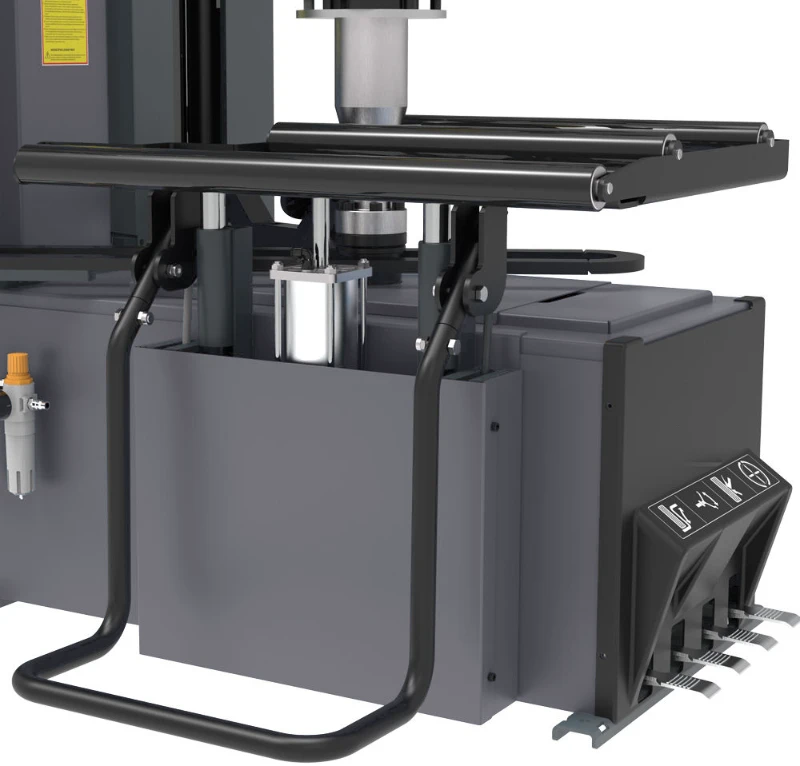 Máy Ra Vào Lốp Không Lơ Via TPET-HC880 14 tay nang banh xe khi nen tpet hc880